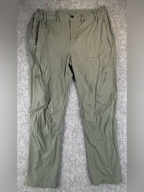 Postropaky Mens Hiking Quick Dry Lightweight Waterproof Fishing Pants Size 36/30